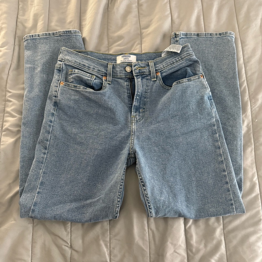 Levi’s 90’s Straight Blue Denim Jeans